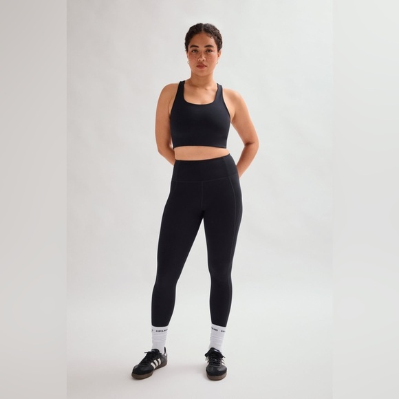 Girlfriend Collective Black Compressive High-Rise Legging - Women’s Small - Picture 2 of 11